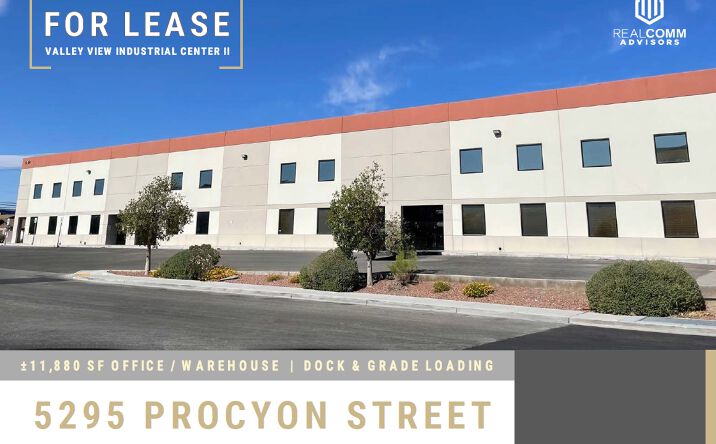Pictures of Office, Industrial property located at 5295 South Procyon Street, Las Vegas, NV 89118 for lease - image #1