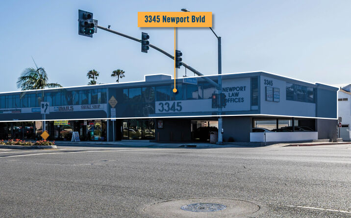 Pictures of Retail, Office property located at 3345 NEWPORT BLVD, NEWPORT BEACH, CA 92663-3826 for lease - image #1