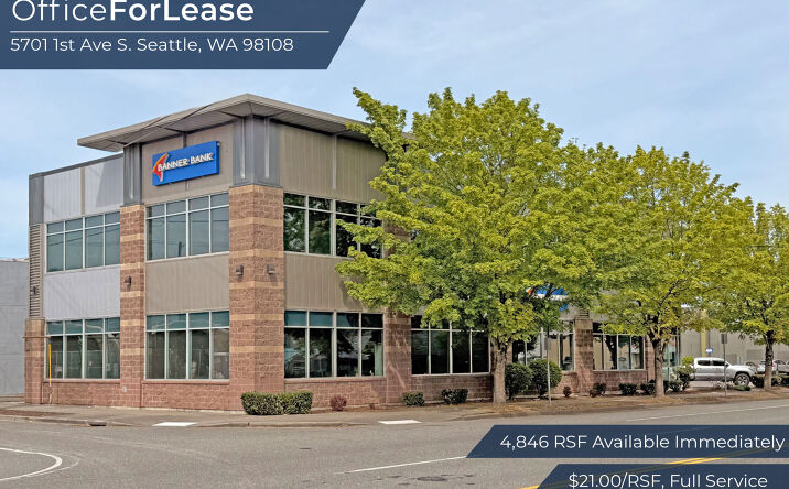 Pictures of Retail, Office property located at 5701 1st Avenue South, Seattle, WA 98108 for lease - image #1