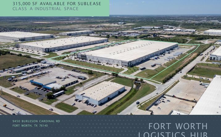 Pictures of Industrial property located at 9450 Burleson Cardinal Rd, Fort Worth, TX 76140 for lease - image #1