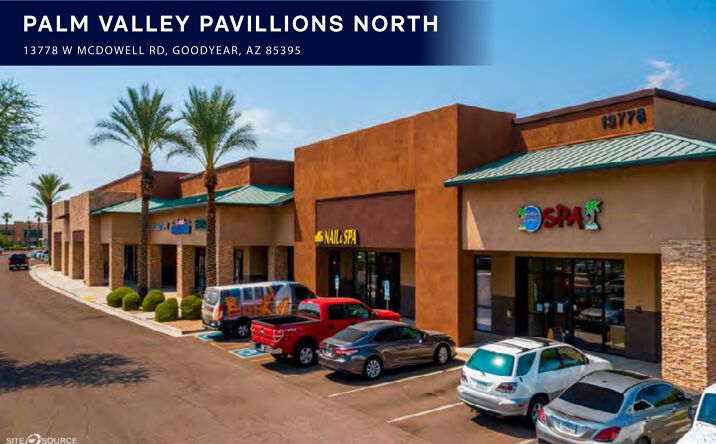 Pictures of Retail property located at 13778 W McDowell Rd, Goodyear, AZ 85395 for lease - image #1
