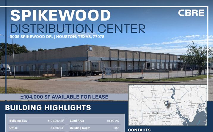 Pictures of Industrial property located at 9005 Spikewood Dr., Houston, TX 77078 for lease - image #1