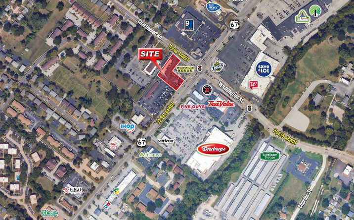 Pictures of Retail, Land, Restaurant property located at 365 N Highway 67, Florissant, MO 63031 for lease - image #1