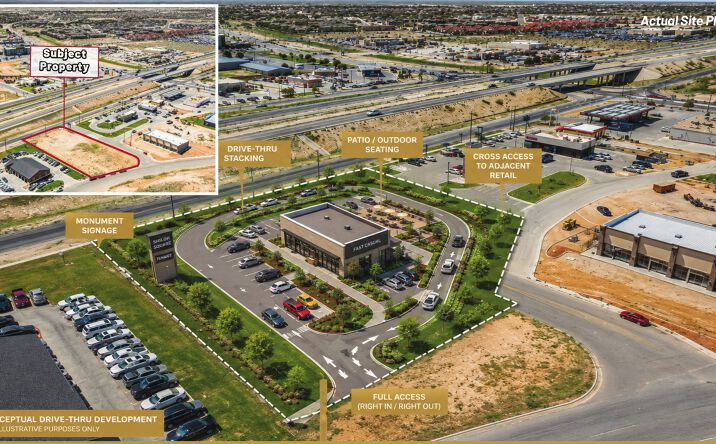 Pictures of Retail, Land property located at 8110 E. 56th Street, Odessa, TX 79765 for lease - image #1