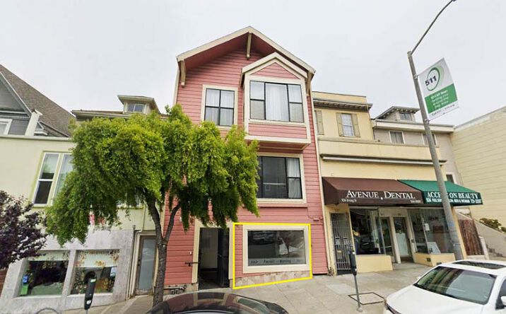 Pictures of Retail property located at 930 Irving Street, SF, CA 94122 for lease - image #1