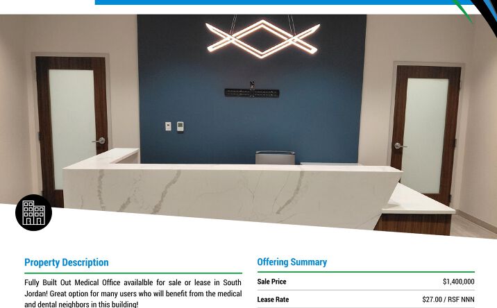 Pictures of Office property located at 10654 S River Heights Drive #130, South Jordan, UT 84095 for lease - image #1