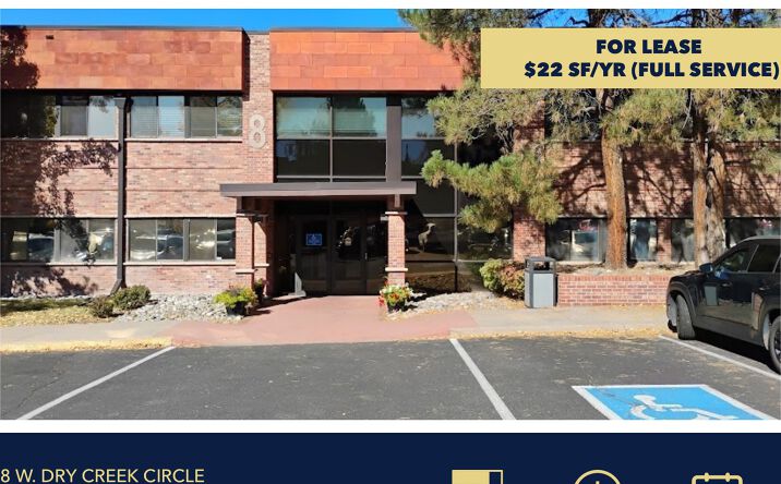 Pictures of Office property located at 8 West Dry Creek Circle, Littleton, CO 80122 for lease - image #1