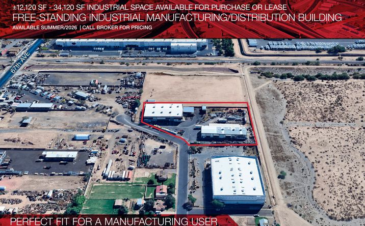 Pictures of Industrial property located at 6743 W Farmer Rd, Phoenix, AZ 85043 for lease - image #1