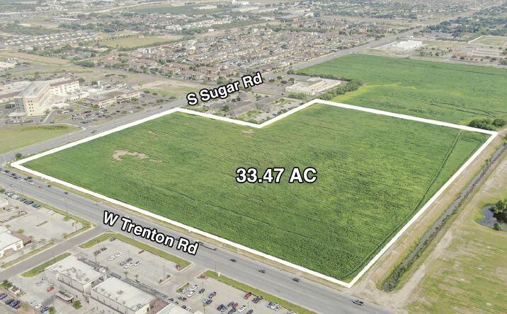Pictures of Land property located at SW Corner Trenton Rd & Sugar Rd, Edinburg, TX 78539 for lease - image #1