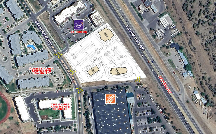 Pictures of Retail property located at 1270 Escalante Dr, Durango, CO 81303 for lease - image #1