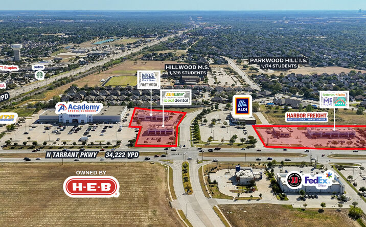Pictures of Retail property located at 5363-5836 N Tarrant Parkway, Fort Worth, TX 76244 for lease - image #1