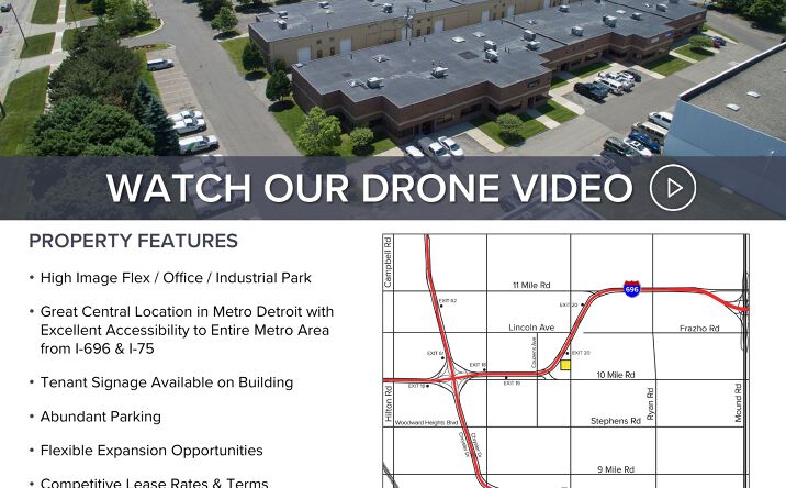 Pictures of Retail, Industrial property located at 100 W. 14 Mile Road, Troy, MI 48083 for lease - image #1