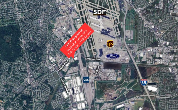 Pictures of Industrial, Land, Special Purpose property located at 6701 Enterprise Drive, Louisville, KY 40214 for lease - image #1