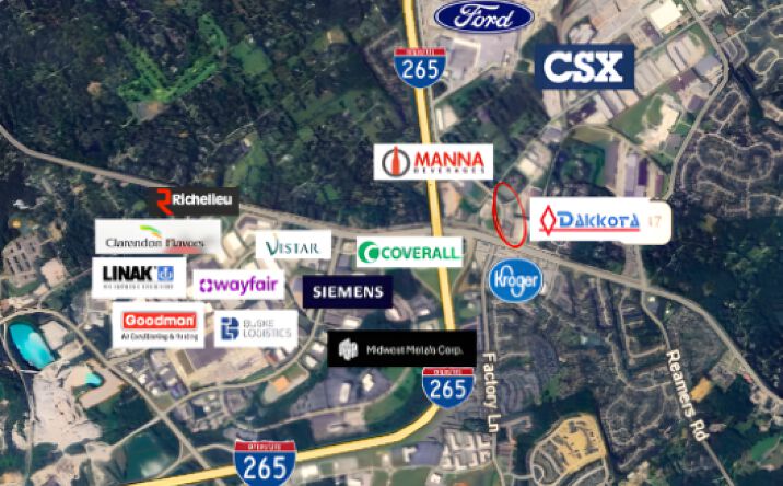 Pictures of Industrial, Land, Special Purpose property located at 2635 Chamberlain Lane, Louisville, KY 40245 for lease - image #1