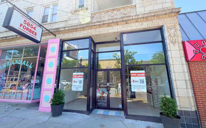 Pictures of Retail property located at 5854 Forbes Avenue, Pittsburgh, PA 15217 for lease - image #1