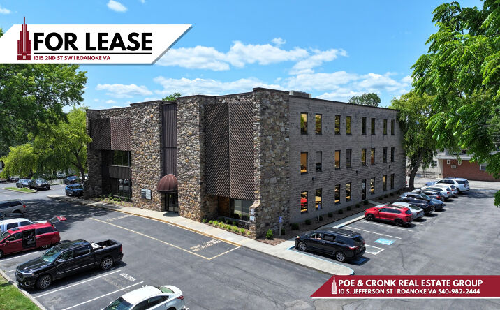 Pictures of Office property located at 1315 2nd Street Southwest, Roanoke, VA 24016 for lease - image #1