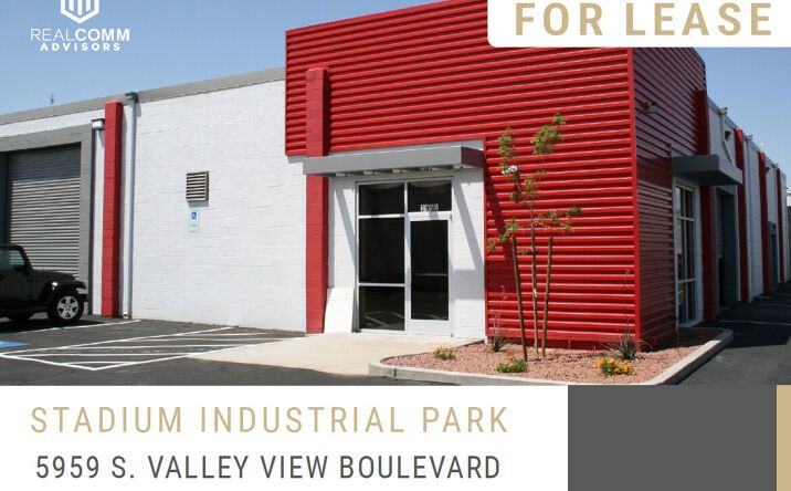 Pictures of Office, Industrial property located at 5959 South Valley View Boulevard, Las Vegas, NV 89118 for lease - image #1