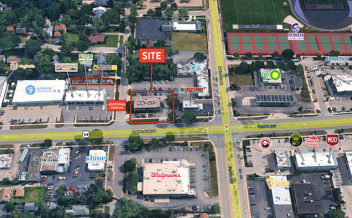 Pictures of Retail property located at 1001 Ogden Avenue, Downers Grove, IL 60515 for lease - image #1