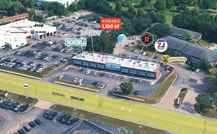 Pictures of Retail property located at 2321 Ogden Avenue, Downers Grove, IL 60515 for lease - image #1