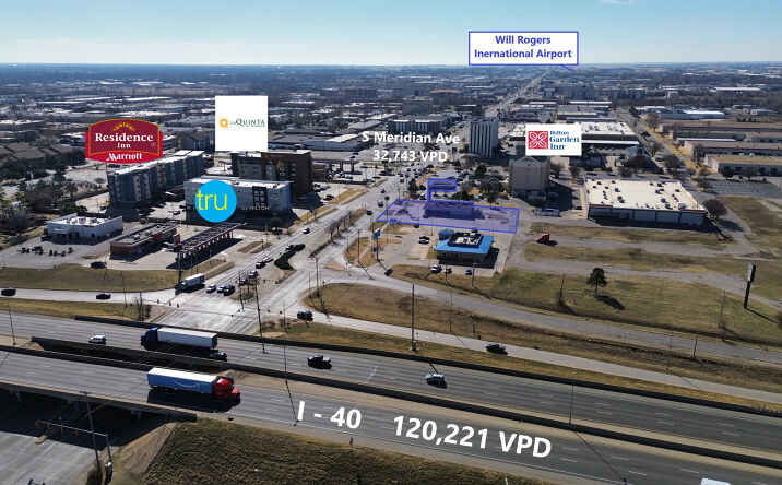 Pictures of Retail property located at 721 South Meridian Avenue, Oklahoma City, OK 73108 for lease - image #1