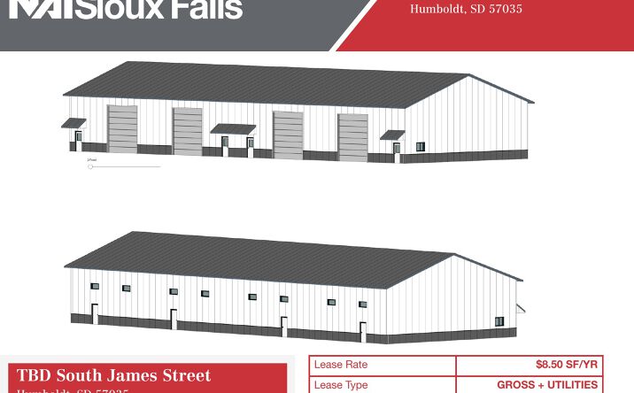 Pictures of Industrial property located at TBD South James Street, Humboldt, SD 57035 for lease - image #1