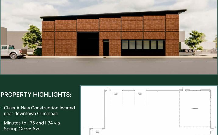 Pictures of Industrial property located at 1201 Harrison Ave., Cincinnati, OH 45214 for lease - image #1