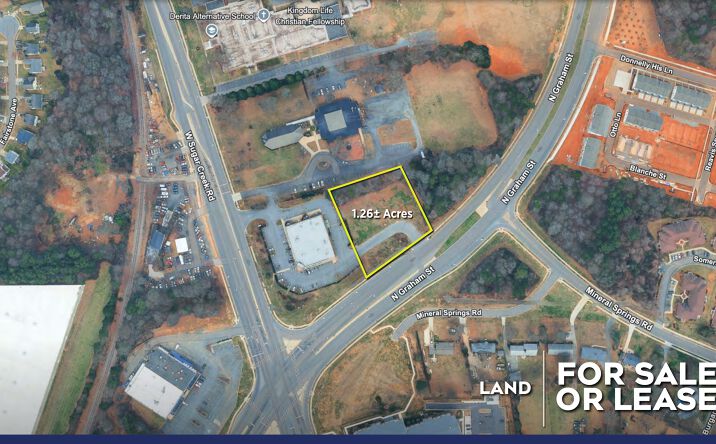 Pictures of Land property located at 6901 North Graham Street, Charlotte, NC 28262 for lease - image #1