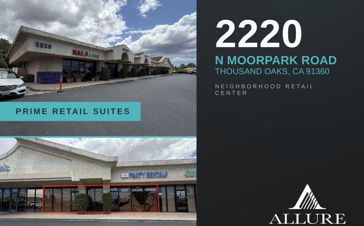 Pictures of Retail, Office property located at 2220 N Moorpark Road, Thousand Oaks, CA 91360 for lease - image #1