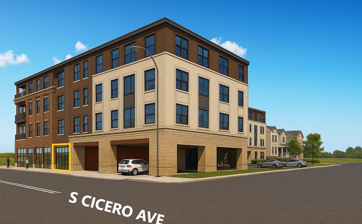 Pictures of Retail property located at 15646 S Cicero Ave, Oak Forest, IL 60452 for lease - image #1
