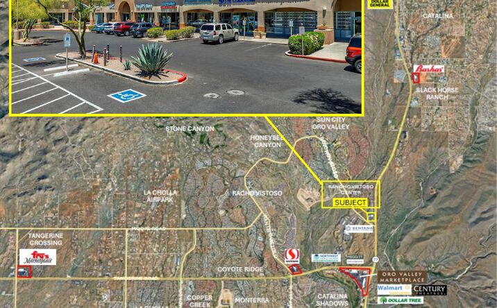Pictures of Retail property located at 12995 - 13005 N Oracle Rd., Tucson, AZ 85739 for lease - image #1