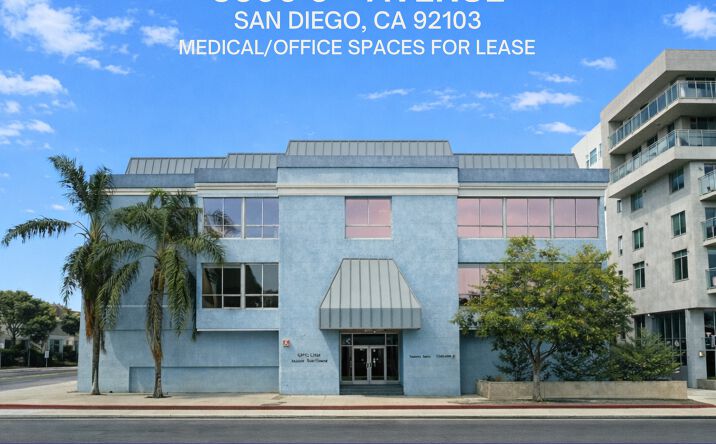 Pictures of Office property located at 3500 5th Avenue, San Diego, CA 92103 for lease - image #1