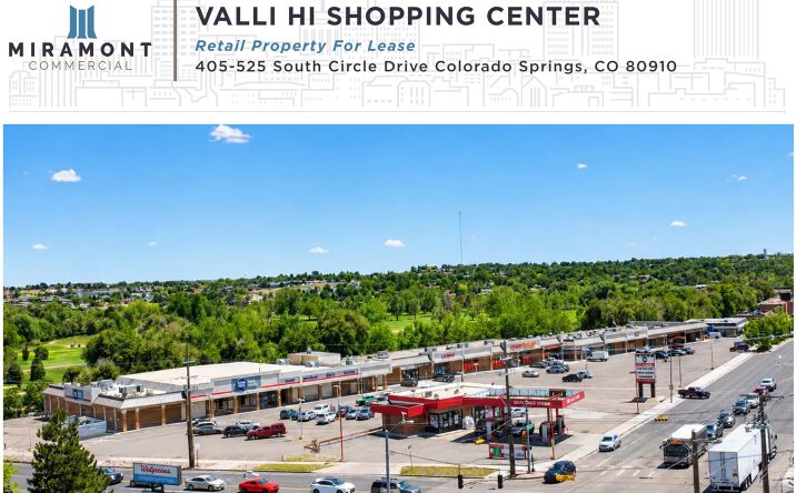 Pictures of Retail property located at 405-525 South Circle Drive, Colorado Springs, CO 80910 for lease - image #1