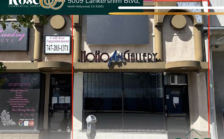 Pictures of Retail property located at 5009 Lankershim Blvd, North Hollywood, CA 91601 for lease - image #1