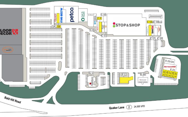 Pictures of Retail, Restaurant property located at 300 Quaker Lane, Warwick, RI 02886 for lease - image #1
