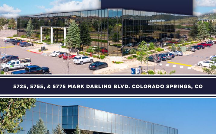 Pictures of Office property located at 5725, 5755, & 5775 MARK DABLING BLVD, Colorado Springs, CO 80919 for lease - image #1