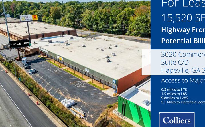 Pictures of Industrial property located at 3020 Commerce Way, Hapeville, GA 30354 for lease - image #1