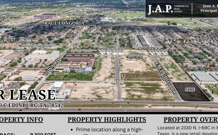 Pictures of Retail property located at 2330 S I-69 C, Edinburg, TX 78542 for lease - image #1