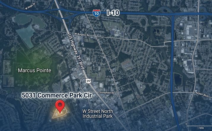 Pictures of Land property located at 5031 Commerce Park Circle, Pensacola, FL 32505 for lease - image #1