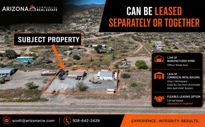 Pictures of Retail, Industrial property located at 10630 Arizona 69, Mayer, AZ 86333 for lease - image #1