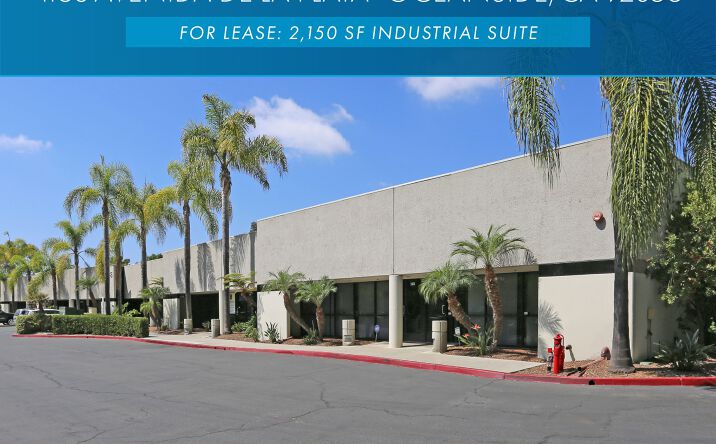 Pictures of Industrial property located at 4168 Avenida De La Plata, Oceanside, CA 92056 for lease - image #1