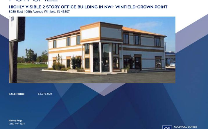 Pictures of Retail, Office, Restaurant property located at 8080 East 109th Avenue, Winfield, IN 46307 for lease - image #1