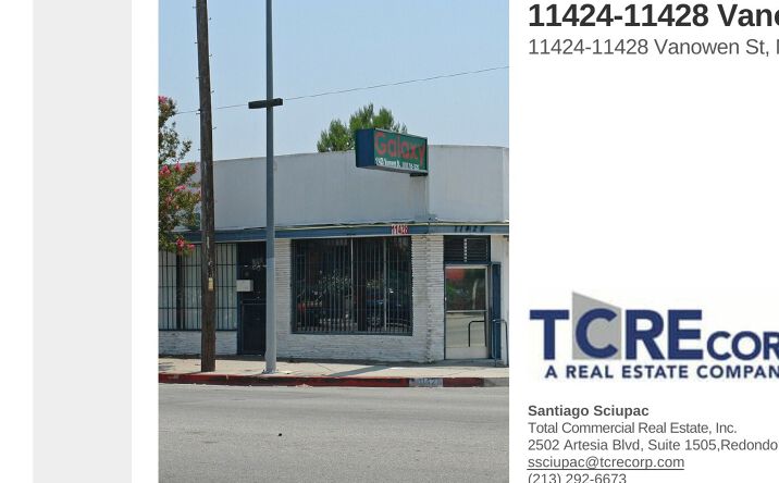 Pictures of Retail, Office property located at 11424 - 11428 Vanowen St, North Hollywood, CA 91605 for lease - image #1