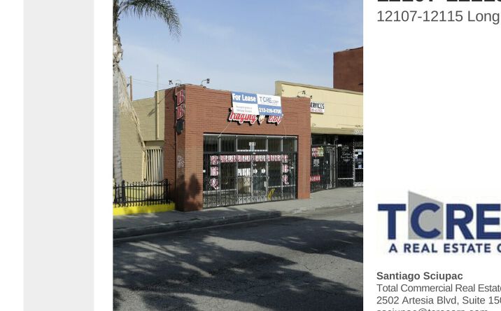 Pictures of Retail property located at 12107-12115 Long Beach Blvd, Lynwood, CA 90262 for lease - image #1