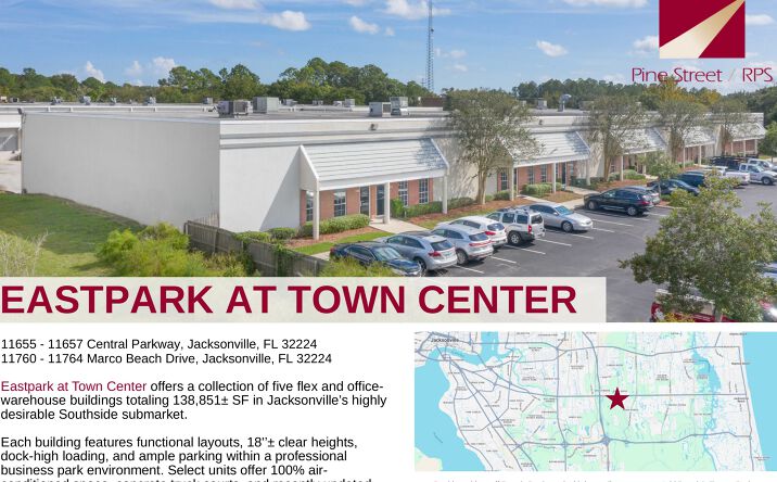 Pictures of Industrial property located at 11655 - 11657 Central Parkway, Jacksonville, FL 32224 for lease - image #1