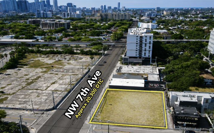 Pictures of Land property located at 1234-1250 NW 7th Ave, Miami, FL 33136 for lease - image #1