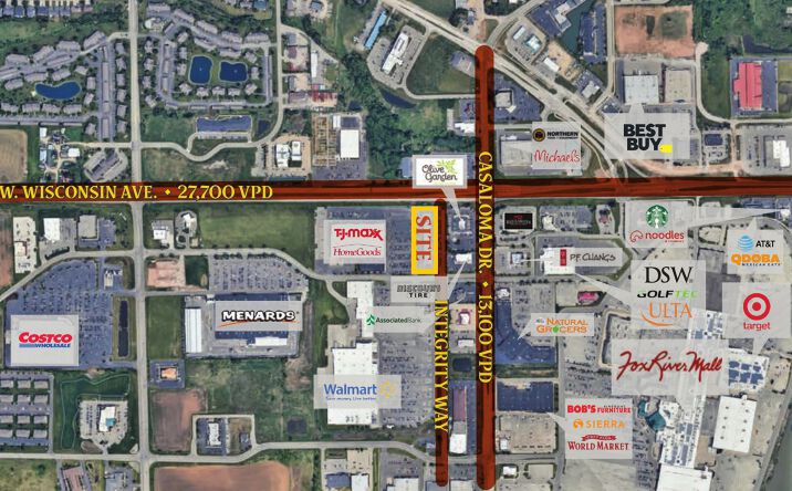 Pictures of Retail property located at 4760 Integrity Way, Grand Chute, WI 54913-8682 for lease - image #1