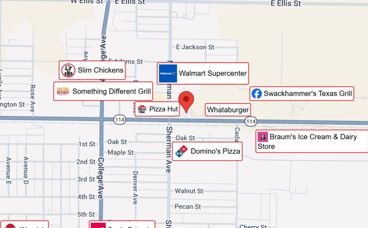 Pictures of Retail, Restaurant property located at 405 Texas 114, Levelland, TX 79336 for lease - image #1