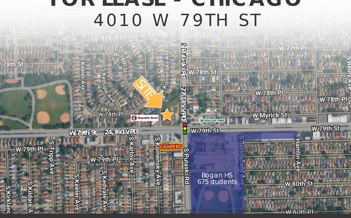 Pictures of Retail property located at 4010 W 79th St, Chicago, IL 60652-1236 for lease - image #1