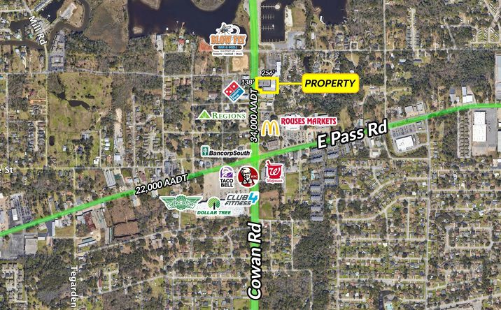 Pictures of Retail property located at 1116 Cowan Rd, Gulfport, MS 39507 for lease - image #1