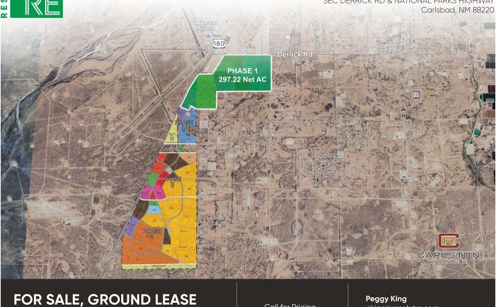 Pictures of Retail, Land property located at SEC Derrick Rd & National Parks Highway, Carlsbad, NM 88220 for lease - image #1